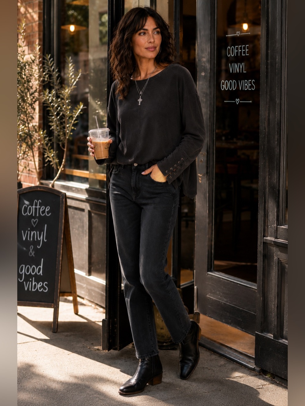 We The Free Lapis Cuff Long Sleeve Top. Size Small - Picture 1 of 8